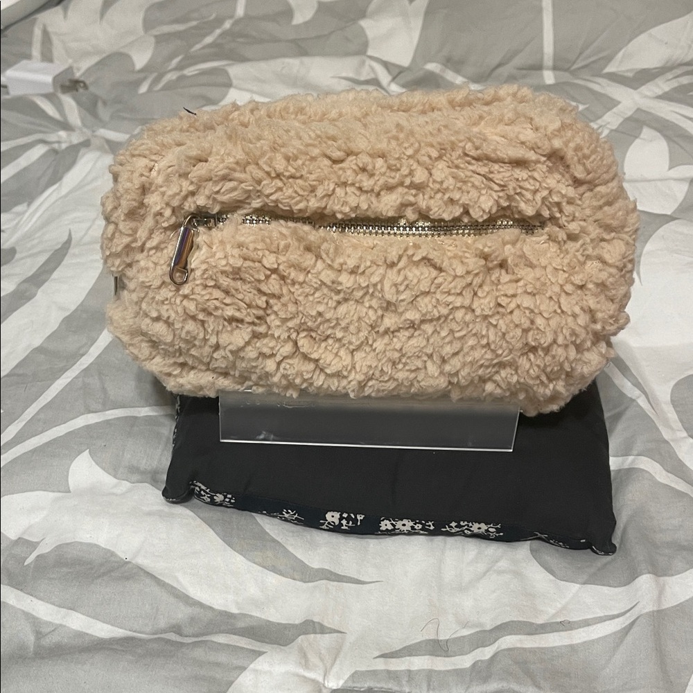 Cozy Tan Shearling Women's Bag